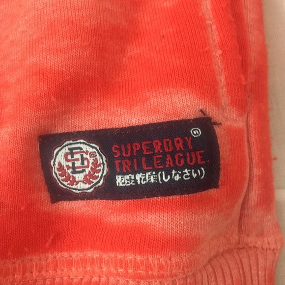 Vintage Superdry Tri League Slouch Hoodie - Picture 12 of 12